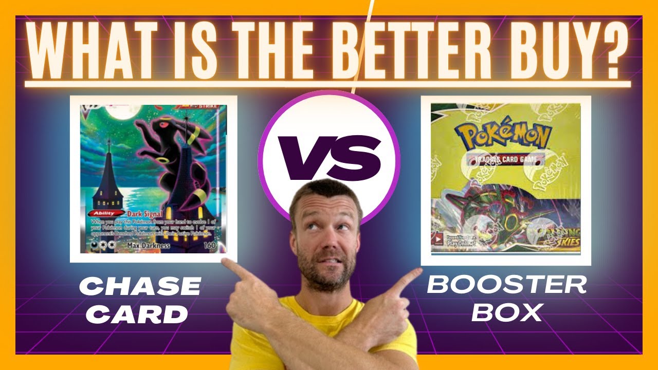 Pokémon TCG Chase Card Vs Booster Box. Which should you be buying?
