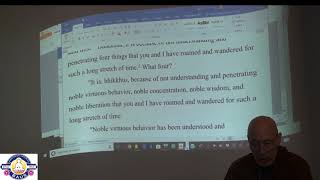 Anguttara Nikaya: , The Book of the Fours. Sutta 1- 2019.10.19- part 1 Bhikkhu Bodhi