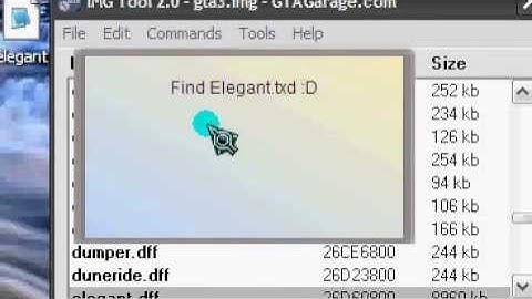 How To Use IMG Tool 2.0 On GTA San Andreas