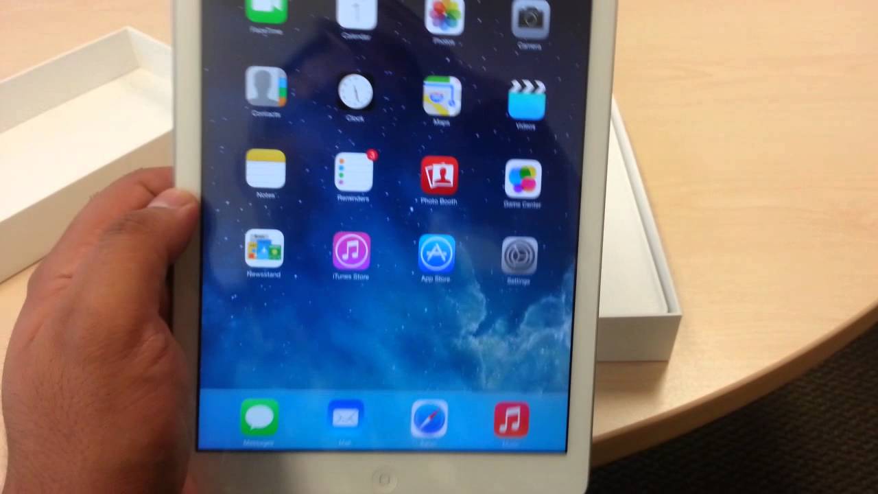 iPad Air 16GB White Unboxing!! YouTube
