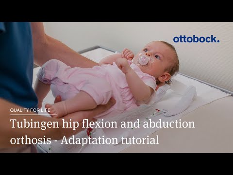 Tubingen hip flexion and abduction orthosis - Adaptation tutorial | Ottobock