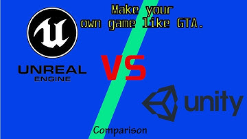 MAKE YOUR OWN GAME LIKE GTA  - Unreal Engine and Unity Comparison! | Noob