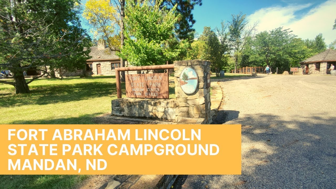 Fort Abraham Lincoln State Park Campground Campground Review YouTube