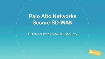 Palo Alto SD WAN