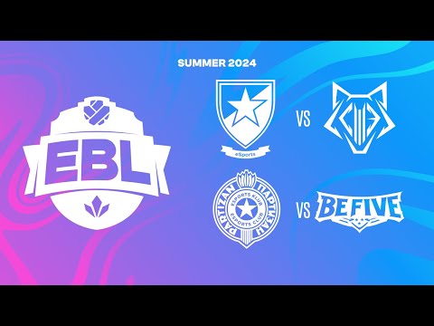 EBL 2024 - Crvena Zvezda vs Cyber Wolves | Partizan vs BeFive - SUMMER