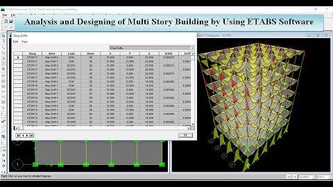 Building design by Using ETABS Software