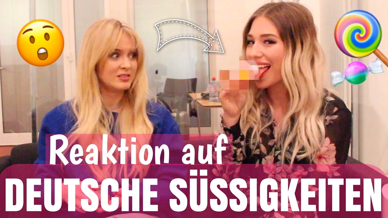 Ihre Reaktion 1 Mal Deutsche Sussigkeiten Mit Zara Larsson Vloggest