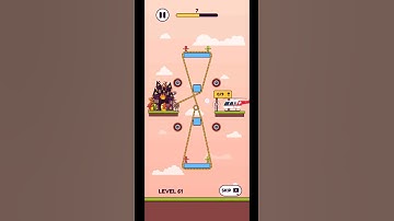 Rope Puzzle Hurry up Challenge Level 61