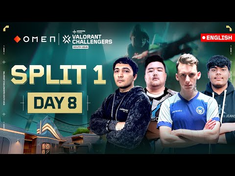 [EN] OMEN VALORANT Challengers South Asia 2025 Split 1 - Day 8