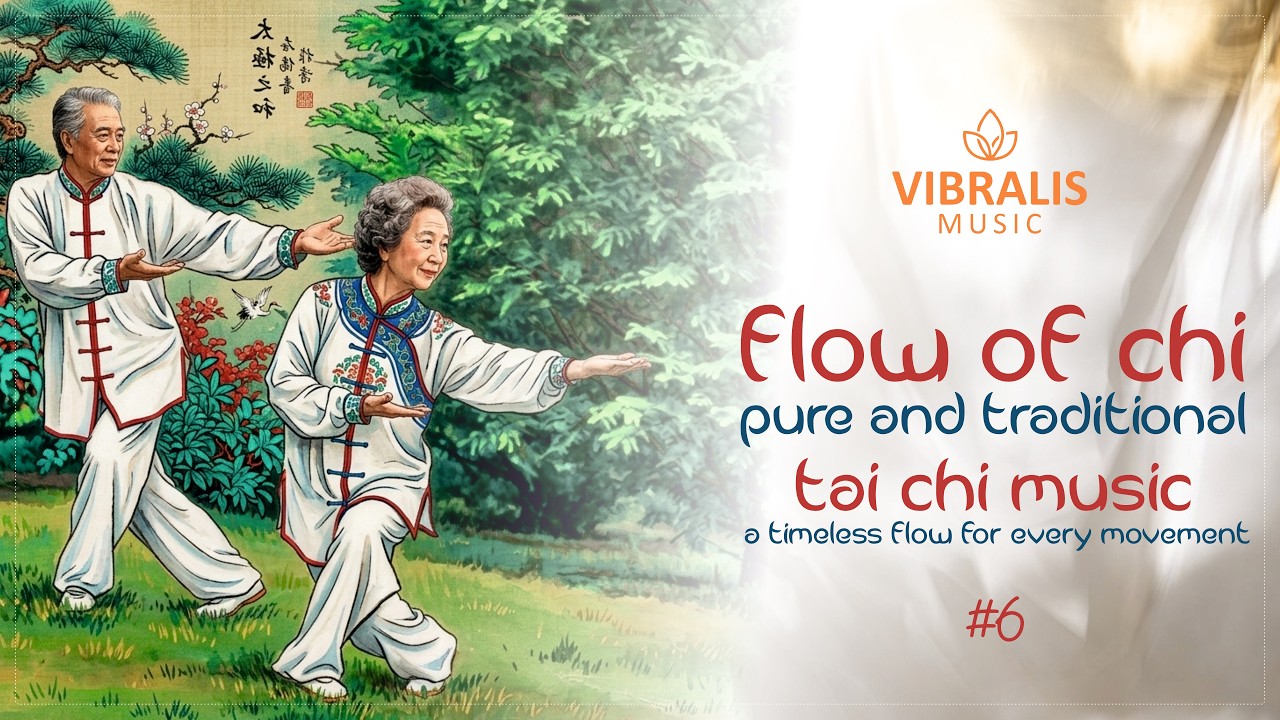 Flow of Chi #6 Pure & Traditional Tai Chi Music. A timeless flow for every movement