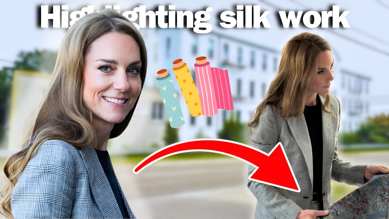 The Princess of Wales looks CHIC as she highlights IMPORTANCE of Textile Mills 