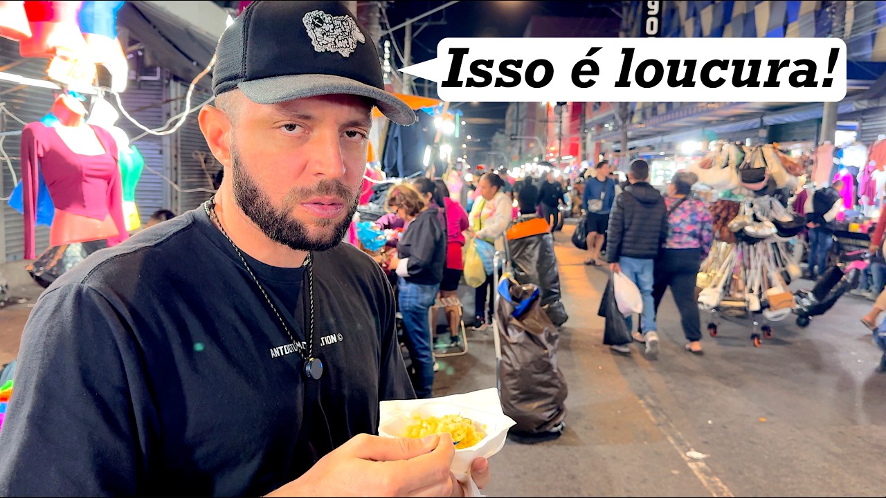 12 HORAS DE COMPRAS NO BRÁS | CONHEÇA a FEIRA DA MADRUGADA