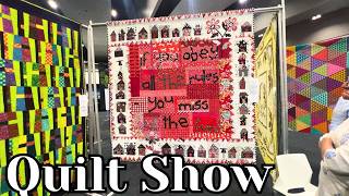 Come to Melbourne Quilt Show With Me!....The Talent is UNREAL! 😱