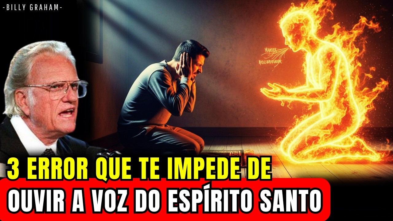 3 erros que cristãos cometem ao tentar ouvir o Espírito Santo | Billy Graham