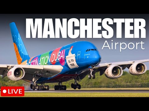 🔴LIVE Manchester Airport Plane Spotting 🛫