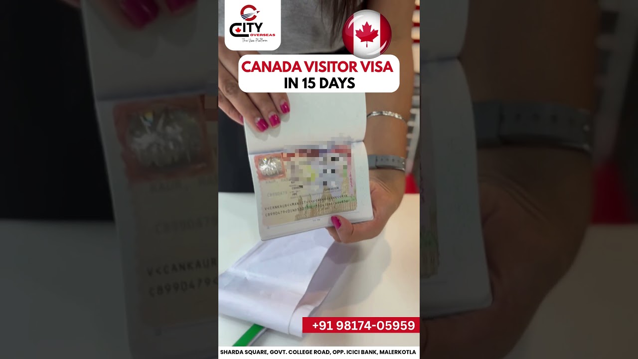 🇨🇦 CANADA VISA APPROVED – PASSPORT STAMPED! ✈️🎉  
