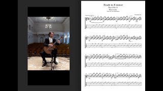 Etude Op 6 No.11 Fernando Sor - Petrit Ceku (Transcription)