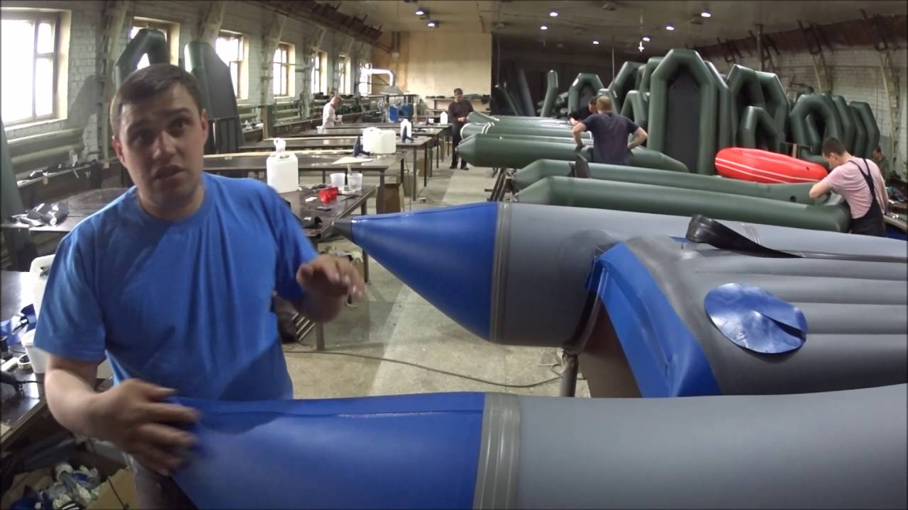 "BF"-№ 36.Экскурсия на производство надувных лодок Roger. Изготовление лодок.