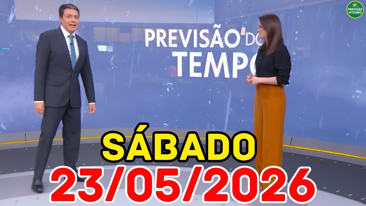 PERIGO EM SÃO PAULO: Estado Entra em Alerta Máximo Hoje | Previsão do Tempo Jornal Hoje 23/05