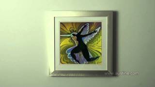 Nimble - Kinetic Liquid Crystal Polarized Light Polage Art By Austine Wood Comarow