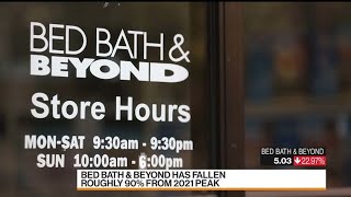 Bed Bath & Beyond Falls to Lowest Level Since April 2020
