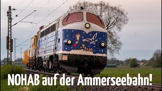 Altmark Rail Weihnachts Nohab Mit Mtw Auf Der Ammerseebahn Unterwegs Nach Kochel