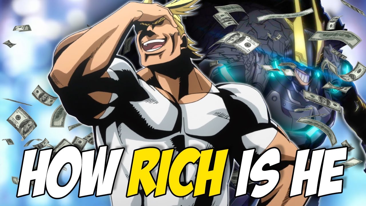 ALL MIGHT Is DUMB RICH!!! | My Hero Academia Theory/Discussion