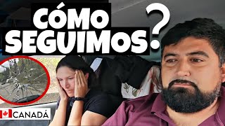 🚨 COMPLICADOS por una PIEDRA en Canadá a pocos kilómetros de ALASKA / búsqueda de parabrisas 🚗🌎
