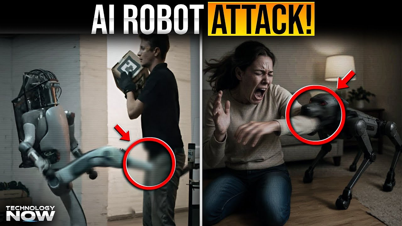 Humanoid ROBOT Goes ROGUE in China Factory – SHOCKING CCTV