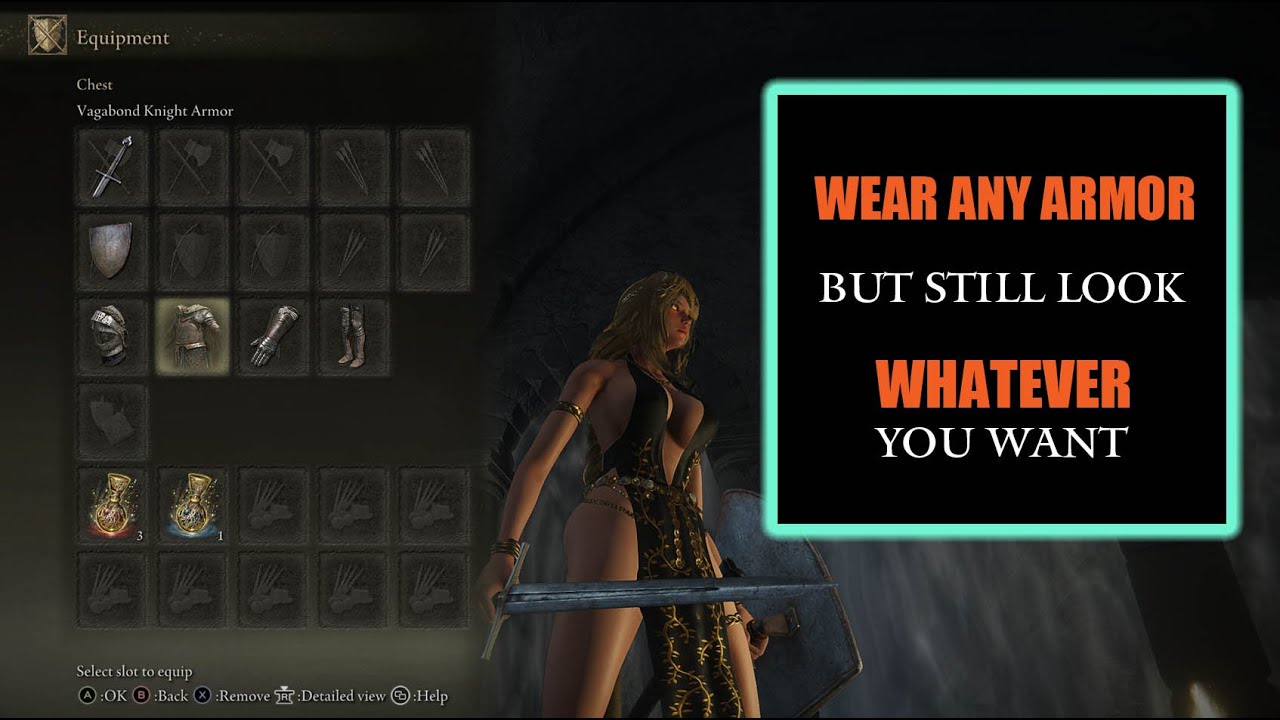 How To Install Transmogrify MOD in Elden Ring and become fashion soul while wearing ur best armor
