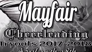 Mayfair Cheer Tryout 2017-2018
