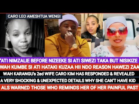WAH HAKUTARAJIA HII LEO AMEFUNGUA ROHO NA KUSTUA WENGI KUMBE HII NDO REASON HAWEZI ZAA SI ATI HATAK 