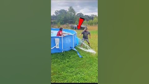 Father best way to say goodbye to a pool 🥹❤️ #shorts #viralvideo