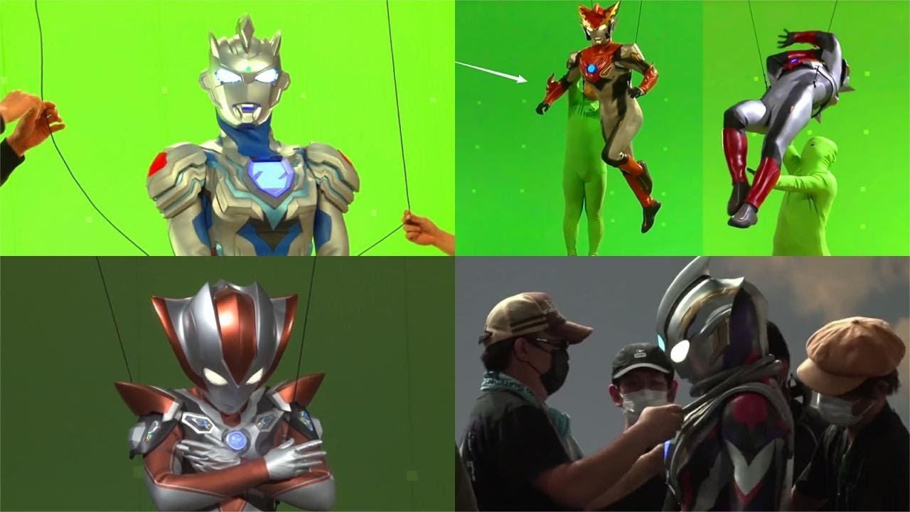 盘点奥特曼幕后拍摄花絮，格丽桥太可爱了吧！