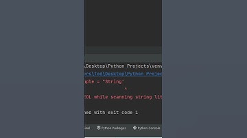 How to avoid syntax errors with strings in Python #shorts