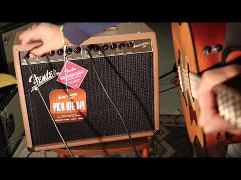 Review and Demo Fender Acoustasonic 90 amplifier