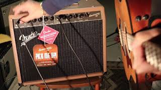 Review and Demo Fender Acoustasonic 90 amplifier