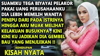 Download Lagu SUAMI MEMBIYAYAI PELAKOR PAKAI UANGKU ,  DETIK ITU KU BUAT DIA JADI GEMBEL #novelromantis #drama MP3