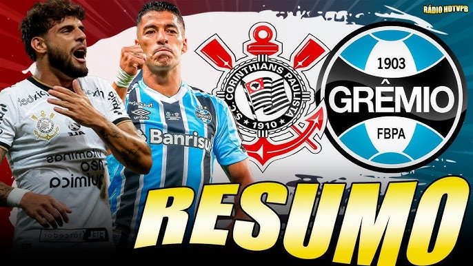 Em jogo de oito gols, Corinthians empata com Grêmio em Itaquera pelo  Brasileiro