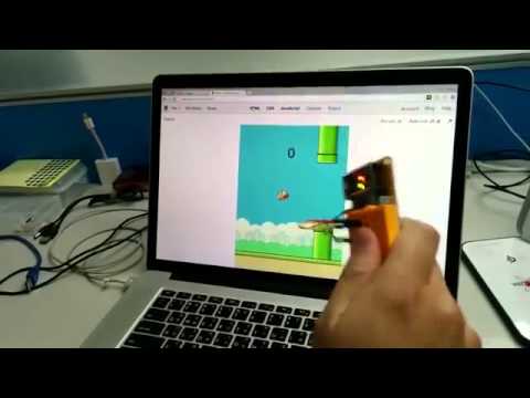 Webduino   Flappy Bird Shock