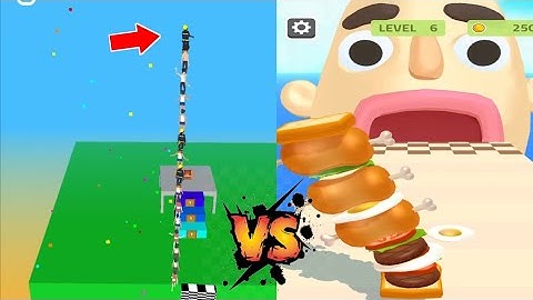 Tower Run🆚️Sandwich Runner/Best Competitor