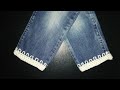 HOW TO HOOK THE BOTTOM OF JEANS \ CÓMO ENGANCHAR LA PARTE INFERIOR DE LOS JEANS  \  هيٺيون جينس ٿلهو