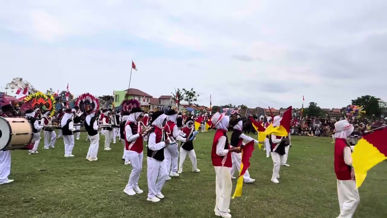 Display Marching Band GEMA SPENMABES - SMPN 5 Brebes (Karnaval Desa Pemaron, 20 Agustus 2025)