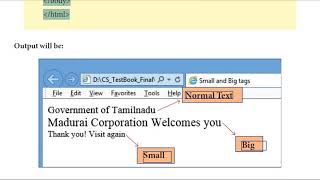 XI CA CHAPTER 11 HTML   Formatting text, Creating Tables, List and Links Wealth