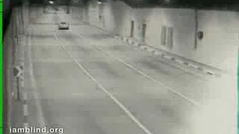 Security camera car crash footage