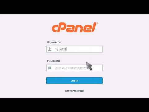 cPanel: How to Login