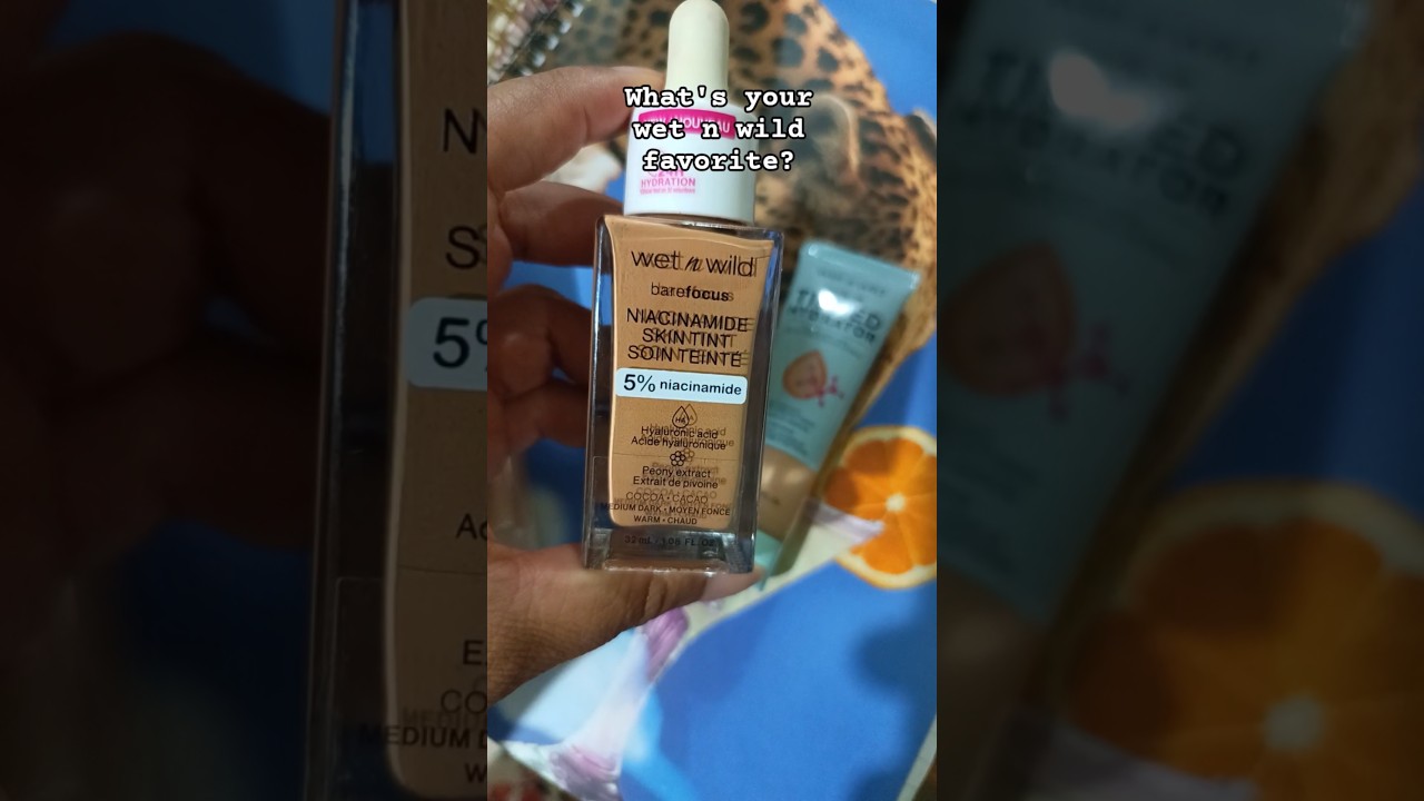 wet n wild skin tint and foundation