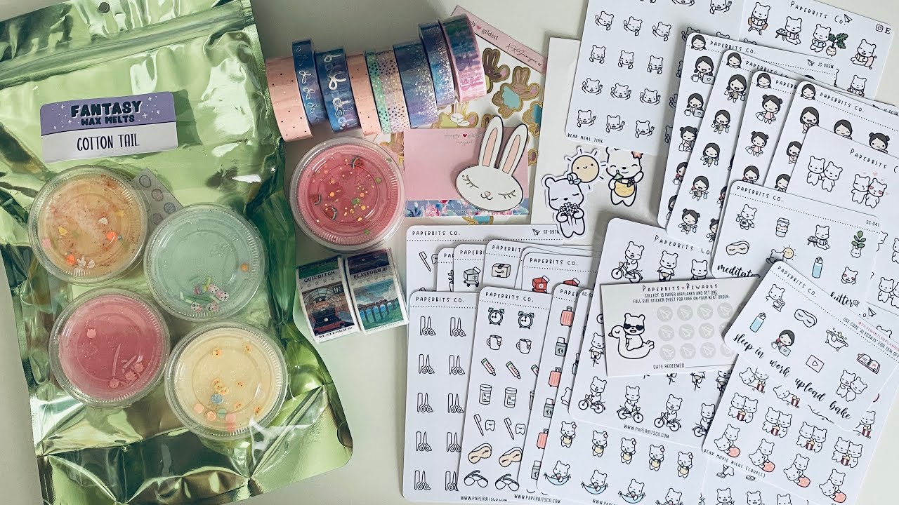 Planner Haul | ft. Simply Gilded, Fantasy Wax, Oddloop, & PaperBitsCo