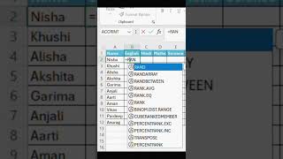 Details Stop typing marks manually! 🤯 Use this Excel RANDBETWEEN trick to save time ⚡ Guide