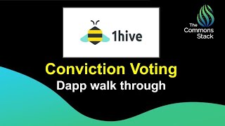 1Hive Conviction Voting Dapp Walk Through